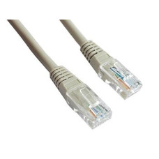 Gembird UTP kat.5e RJ45 patch kábel, 0.5m, szürke PP12-0.5M