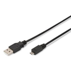 ASSMANN USB 2.0 HighSpeed Connection Cable USB A M(plug)/microUSB B M(plug) 3,0m AK-300110-030-S