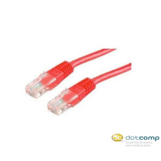 Roline UTP CAT6 patch kábel 5m piros