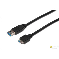 ASSMANN USB 3.0 SuperSpeed Connection Cable USB A M (plug)/microUSB B M (plug) AK-300117-005-S