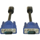 AKYGA VGA M/M AK-AV-09, Type of the product  VGA M/M, The cable plug 1  VGA M 15 pin, The cable plug 2  VGA M 15 pin, Cable length  15 m, Plated plugs  Yes - nickel plated, Ferrite filter  Yes, Product colour  Black AK-AV-09