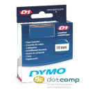 DYMO "D1" Feliratozógép szalag 19 mm x 7 m fekete-kék /45806/