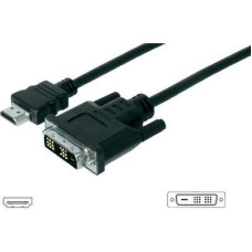 ASSMANN HDMI 1.3 Standard Adapter Cable HDMI A M (plug)/DVI-D (18+1) M (plug) 5m AK-330300-050-S