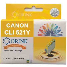 ORINK patron OR CLI-521 Y (CANON CLI-521 Y) 505 /oldal, sárga