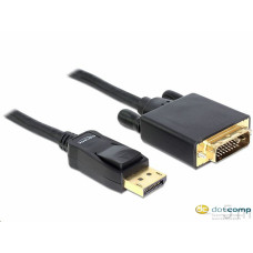 Delock Displayport - DVI 24+1 kábel, apa - apa 5,0m 82593