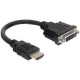 DELOCK Displayport male  DVI 24+1 male 2m