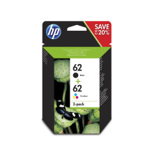 HP N9J71AE Multipack eredeti (C2P04AE Black No.62 +C2P06AE Színes No.62)