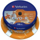 Verbatim DVD-R [ cake box 25   4.7GB   16x    Wide nyomtatható ] 43538