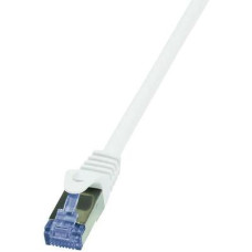 RJ45 Hálózati csatlakozókábel, CAT 6A S/FTP [1x RJ45 dugó - 1x RJ45 dugó] 30 m, fehér LogiLink