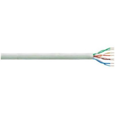 Patchkábel, Cat 6 U/UTP U/UTP 4 x 2 AWG 24/7 Szürke 100 m LogiLink