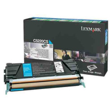 LEXMARK C522 Cyan 3K lézertoner eredeti /00C5220CS/