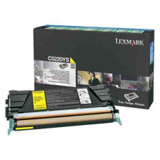 LEXMARK C522 Yellow 3K lézertoner eredeti /00C5220YS/