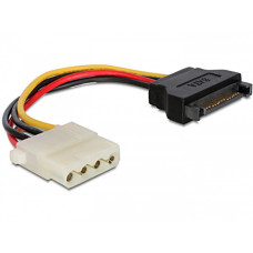 Tápkábel SATA 15M - 4Female molex Delock 60115