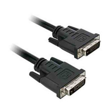 V7 DVI CABLE DUAL LINK 3M BLACK DVI-D 24+1 PIN M/M