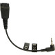 CABLE W/ QD TO 2.5MM PLUG F/ PANASONIC GB500/PLX CA40