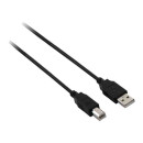 V7 USB CABLE 3M A TO B BLACK USB 2.0 HI-SPEED M/M