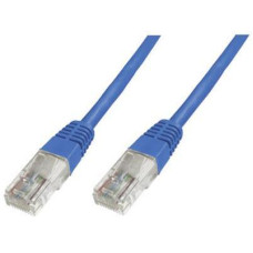 RJ45 Hálózat csatlakozókábel CAT 5e U/UTP 1x RJ45 dugó - 1x RJ45 dugó 0.50 m Kék UL minősített