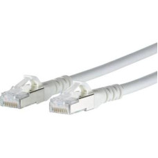 RJ45 Hálózati csatlakozókábel, CAT 6A S/FTP [1x RJ45 dugó - 1x RJ45 dugó] 10 m, fehér BTR Netcom