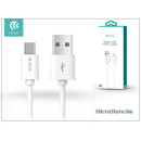 Devia USB - USB Type-C adat- és töltőkábel 1 m-es vezetékkel - Devia Smart USB Type-C 2.4 Cable - white ST993405