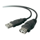 BELKIN ENTERPRISE - BUSINESS CABLE USB 2.0 EXTENSIONS CABLE WHITE  F3U153CP1.8MWHT