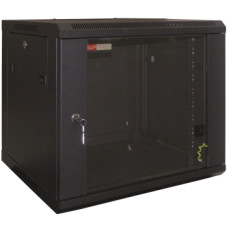 WP Wall Mount Rack 19" RWB Series 9U WxDxH: 600x500x500 mm, Black RAL 9005