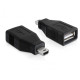 Delock USB A <,->,  USB mini B 5pin F/M adapter