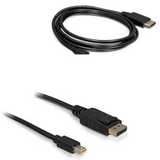 Delock Displayport mini &lt,-&gt,  Displayport M/M video jelkábel 1m