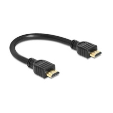 Delock HDMI 1.4 M/M adatkábel 0.25m fekete