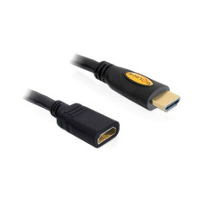 Delock HDMI 1.4 M/F video jelkábel 5m 3D support