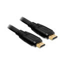 Delock HDMI 1.4 M/M video jelkábel 2m 3D support, lapos kábel