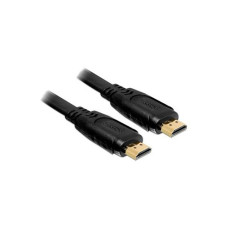 Delock HDMI 1.4 M/M video jelkábel 5m lapos kábel