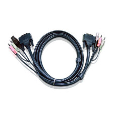 ATEN Cable DVI-D/USB, Audio - 1.8m 2L-7D02UD