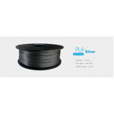 3D FILAMENT 1,75mm PLA Ezüst /1kg-os tekercs/ 3DFILAMPLA175S