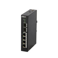 Dahua PFS3206-4P-96 PoE switch, 3x 10/100(PoE+/PoE) + 1x gigabit(HighPoE/PoE+/PoE) + 2x SFP uplink,