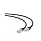 Gembird FTP LSZH kat.6A RJ45 patch kábel, 0.5m, black PP6A-LSZHCU-BK-0.5M