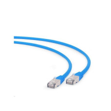 Gembird FTP LSZH kat.6A RJ45 patch kábel, 0.5m, blue PP6A-LSZHCU-B-0.5M