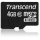 TRANSCEND 4GB microSDHC Card Class 10