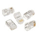 Gembird LAN modular plug 8P8C for solid cable cat. 5e, 30U'' (10 pcs) LC-8P8C-001/10