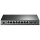 TP-Link T1500G-10PS 8-Port Gigabit Desktop PoE Switch with 2 Combo SFP Slots T1500G-10PS(TL-SG221