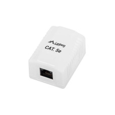 Lanberg UTP Data Box 1-port RJ45 unshielded cat. 5E OU5-0001-W