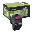 Lexmark CS310/410/510 Magenta (702M) lézertoner, eredeti 1K / 70C20M0