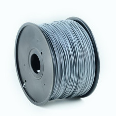 Filament Gembird ABS Silver   1,75mm   1kg 3DP-ABS1.75-01-S