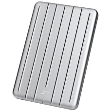 External HDD Silicon Power Armor A75 2.5'' 2TB USB 3.1, thin, shockproof, Silver SP020TBPHDA75S3S