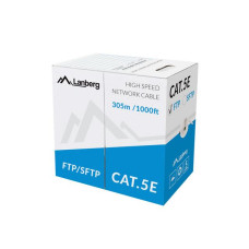 Lanberg FTP stranded cable CCA, cat. 5e, 305m, gray LCF5-11CC-0305-S