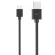 Silicon Power kábel, microUSB - USB, Boost Link LK30, 1M, 2.4A, fekete SP1M0ASYLK10AB1K