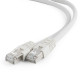 Gembird FTP LSZH kat.6A RJ45 patch kábel, 2m, szürke PP6A-LSZHCU-2M