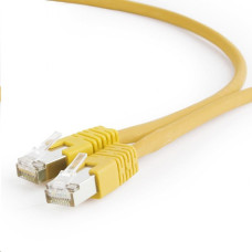 Gembird FTP LSZH kat.6A RJ45 patch kábel, 5m, sárga PP6A-LSZHCU-Y-5M