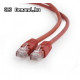 Gembird UTP Cat6 Patch cord, 1 m, red PP6U-1M/R