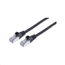 Manhattan Kábel - SFTP Patch (RJ45 to RJ45, Cat7 600Mhz, LSOH, 100% réz, 2m, Fekete)