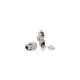 Equip Keystone - 767221 (Cat.6A Keystone Jack, árnyékolt, RJ45) 8db/csomag